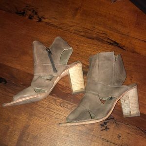 Free People Peep Toe Bootie